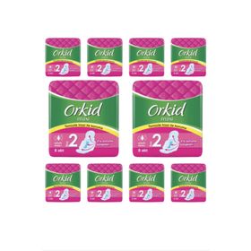 Orkid 8 Adet Uzun Maxi Hijyenik Ped