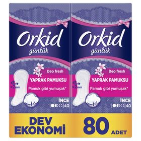 Orkid Deo Fresh 80'li İnce Günlük Ped