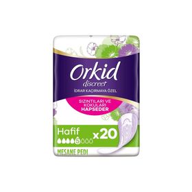 Orkid Discreet Hafif 20'li Mesane Pedi