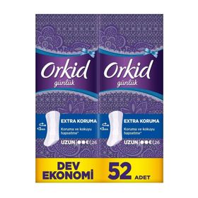 Orkid Eko Uzun 52'li Günlük Ped