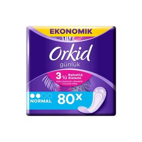 Orkid Ekonomik Normal Günlük 80'li Ped