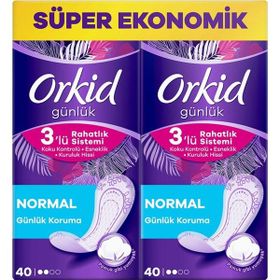 Orkid Ekonomik Normal Günlük 80'li Ped