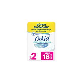 Orkid Ekstra Hassas Koruma Uzun 16x5 80 Adet Ped