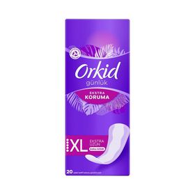 Orkid Ekstra Koruma Ekstra Uzun 20 Adet Günlük Ped