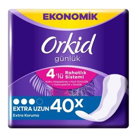 Orkid Ekstra Uzun 40'lı Günlük Ped