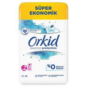 Orkid Essential Protection 2 Ultra Uzun 20'li Hijyenik Ped