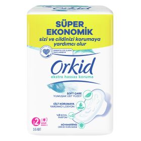 Orkid Extra Hassas Koruma 16'lı Uzun Hijyenik Ped