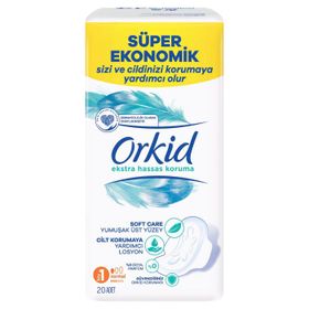 Orkid Extra Hassas Koruma 20'li Normal Hijyenik Ped
