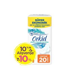 Orkid Extra Hassas Koruma 20'li Normal Hijyenik Ped