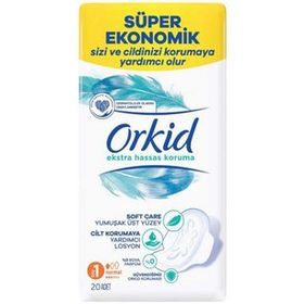 Orkid Extra Hassas Koruma 20'li Normal Hijyenik Ped