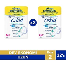 Orkid Extra Hassas Uzun 32'li Hijyenik Ped