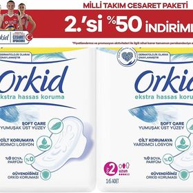 Orkid Extra Hassas Uzun 32'li Hijyenik Ped