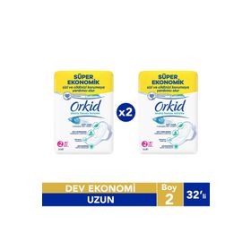 Orkid Extra Hassas Uzun 32'li Hijyenik Ped