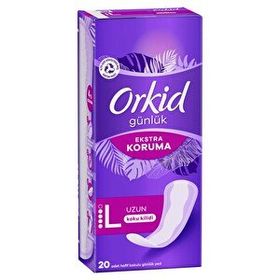 Orkid Extra Koruma Uzun 20'li Günlük Ped