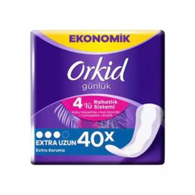 Orkid Extra Koruma Uzun 40'lı Günlük Ped