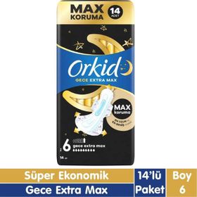 Orkid Extra Max Ultra Gece 14 Adet Ped