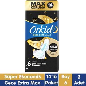 Orkid Extra Max Ultra Gece 14x2 Adet Ped