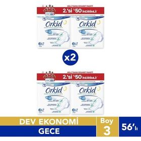 Orkid Gece 28x2 56 Adet Ekstra Hassas Koruma Ped