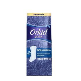 Orkid Günlük Extra Koruma Uzun 28 Adet Ped