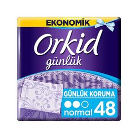 Orkid Günlük Koruma Dev Ekonomi Paketi 48'li Günlük Ped