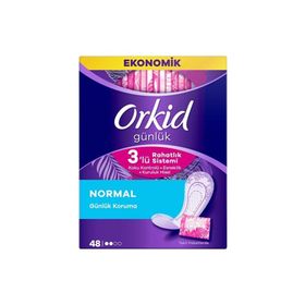 Orkid Günlük Koruma Dev Ekonomi Paketi 48'li Günlük Ped
