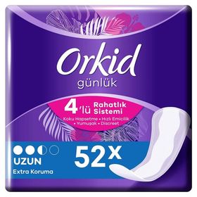 Orkid Günlük Koruma Eko Uzun 52'li Günlük Ped
