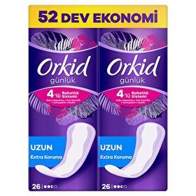 Orkid Günlük Koruma Eko Uzun 52'li Günlük Ped