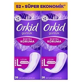 Orkid Günlük Koruma Eko Uzun 52'li Günlük Ped