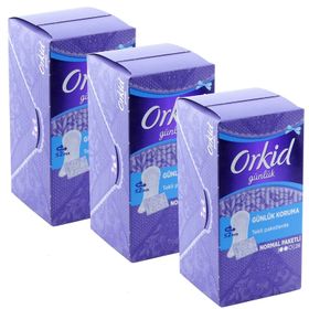 Orkid Günlük Koruma Normal 28li 3 Adet Hijyenik Ped