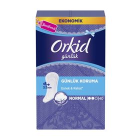 Orkid Günlük Koruma Normal 40 Adet Hijyenik Ped
