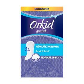 Orkid Günlük Koruma Normal 40 x 3 120 Adet Ped
