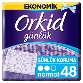 Orkid Günlük Koruma Normal 48 Adet Hijyenik Günlük Kadın Pedi