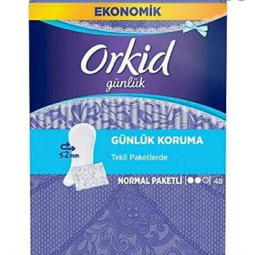 Orkid Günlük Koruma Normal 48 Adet Hijyenik Günlük Kadın Pedi