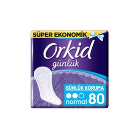 Orkid Günlük Koruma Süper Eko Normal 80'li Hijyenik Ped