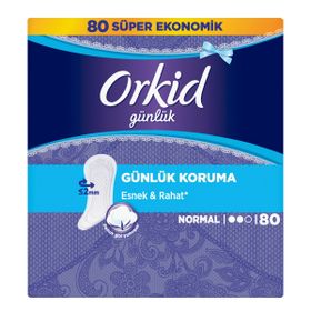 Orkid Günlük Koruma Süper Eko Normal 80'li Hijyenik Ped