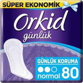 Orkid Günlük Koruma Süper Eko Normal 80'li Hijyenik Ped