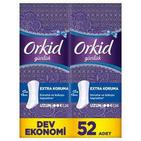 Orkid Günlük Ped Extra Koruma Uzun 52 Ped