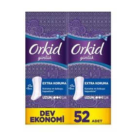 Orkid Günlük Ped Extra Koruma Uzun 52 Ped