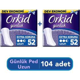 Orkid Günlük Ped Extra Koruma Uzun 52 Ped