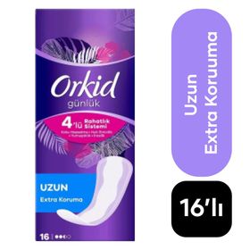 Orkid Günlük Uzun 16'lı Ped