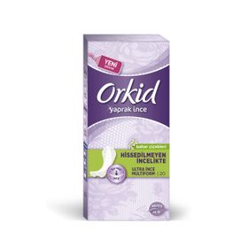 Orkid Günlük Yaprak Bahar Çiçekleri Ultra İnce 20'li Ped