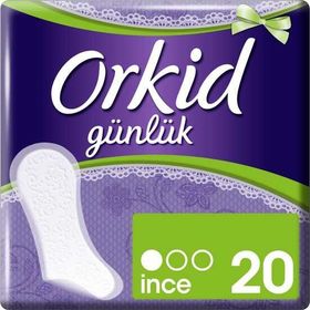 Orkid Günlük Yaprak Ultra İnce 20 Adet Hijyenik Günlük Ped