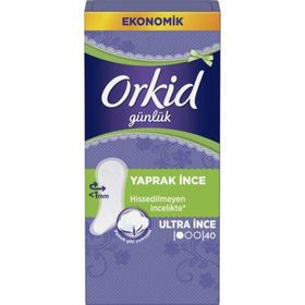 Orkid Günlük Yaprak Ultra İnce 40lı Hijyenik Ped