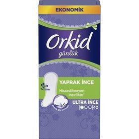 Orkid Günlük Yaprak Ultra İnce 40lı Hijyenik Ped