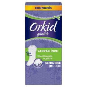 Orkid Günlük Yaprak Ultra İnce 40lı Hijyenik Ped