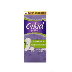 Orkid Günlük Yaprak Ultra İnce 40lı Hijyenik Ped