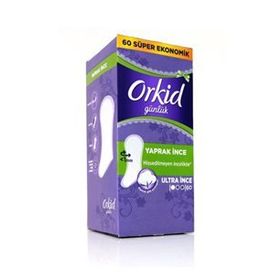 Orkid Günlük Yaprak Ultra İnce 60lı Hijyenik Ped