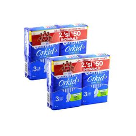 Orkid Hijyenik Ped Ultra Gece 2x18'li Milli Takım Cesaret Paketi