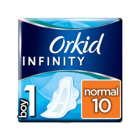 Orkid İnfinity Hijyenik 10'lu Normal Kadın Pedi