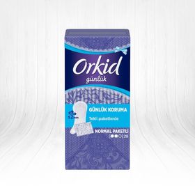 Orkid Koruma Ekonomik Paket 28 Adet Günlük Ped